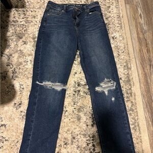 American Eagle Dark Blue Mom Jeans